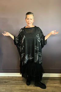 Art Print Reversible Tunic