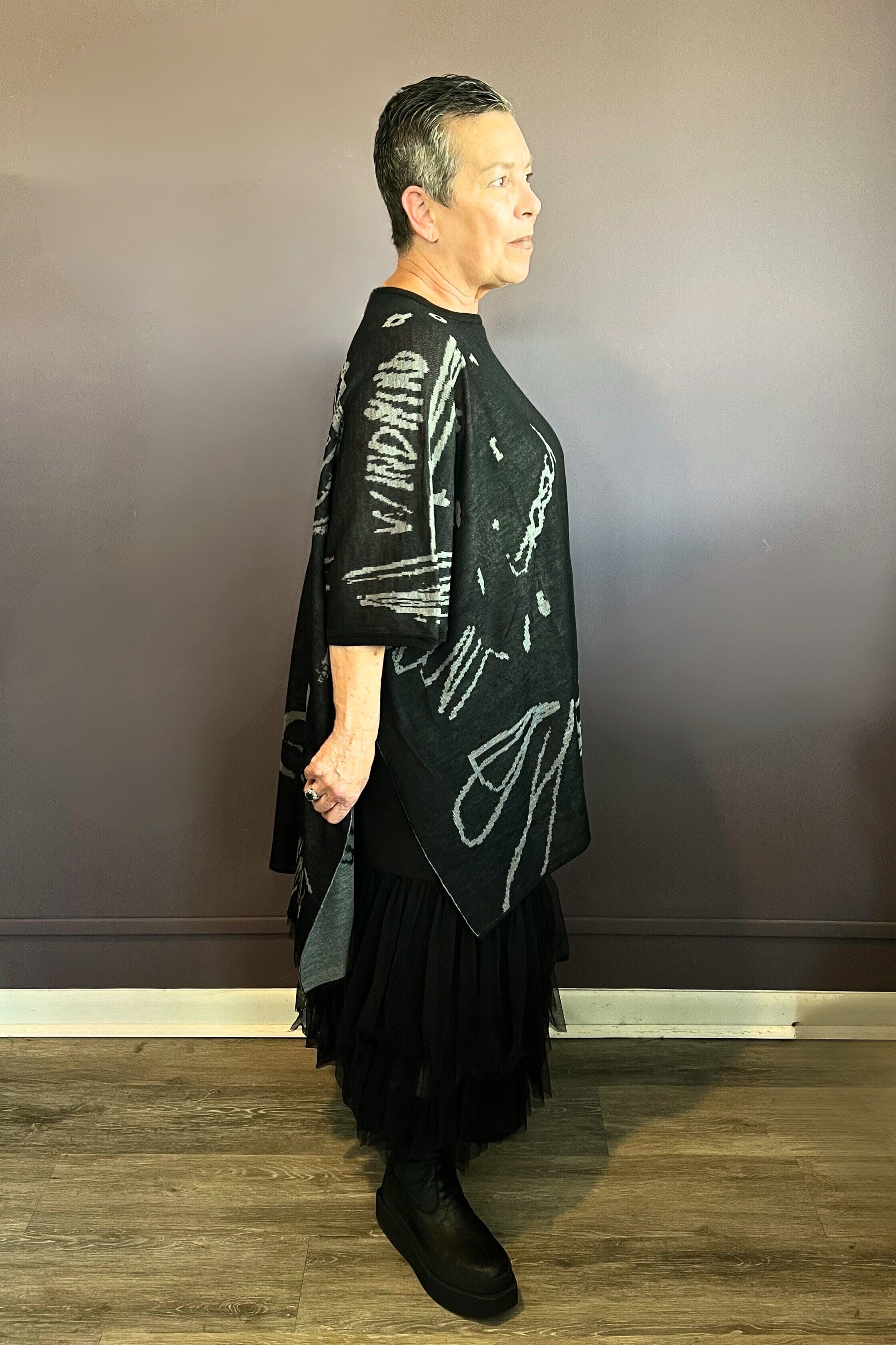 Art Print Reversible Tunic