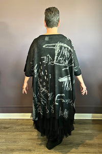 Art Print Reversible Tunic