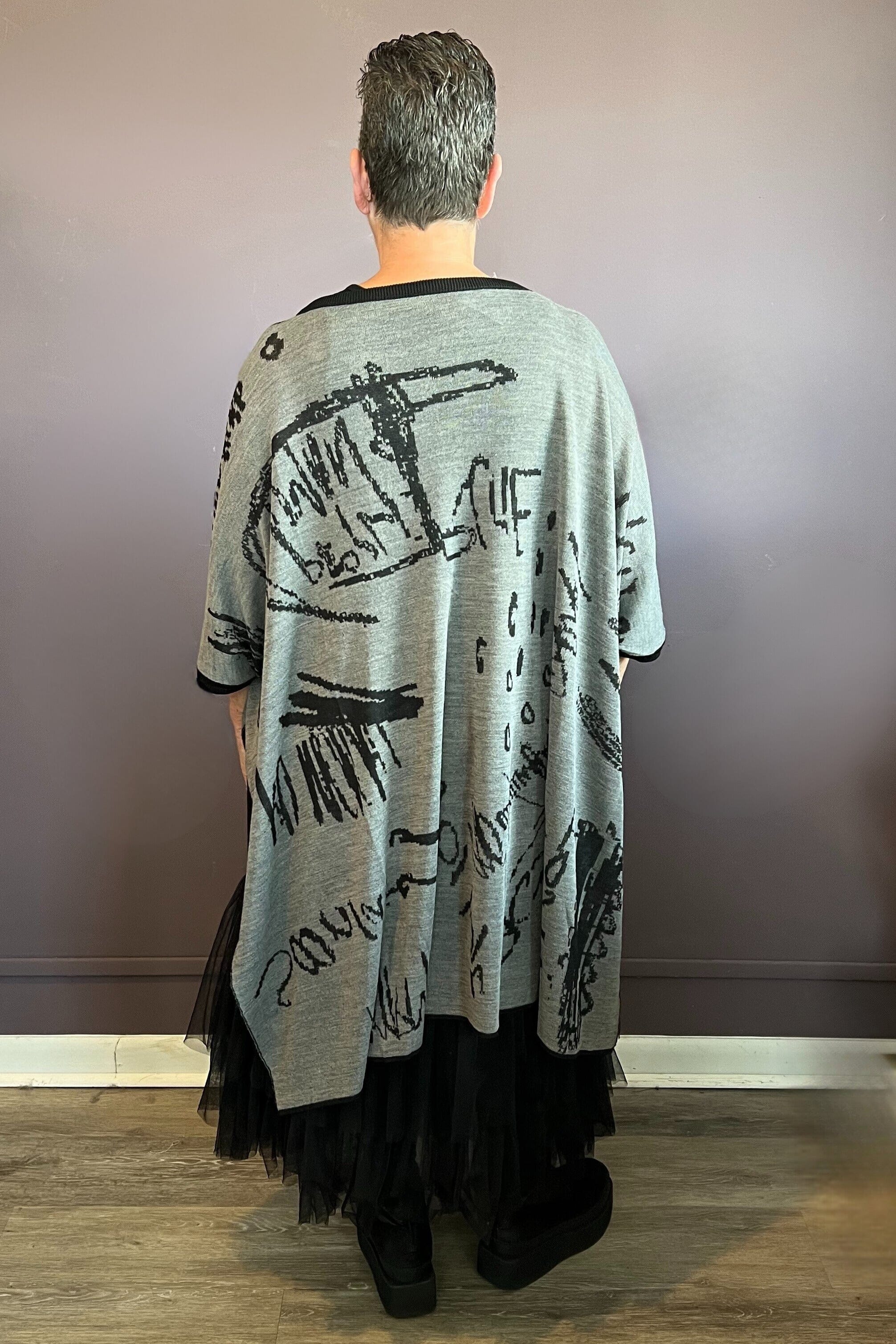 Art Print Reversible Tunic