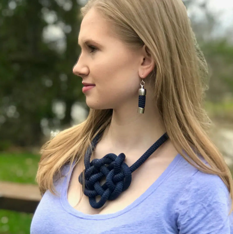 Knotted Coastal Necklace