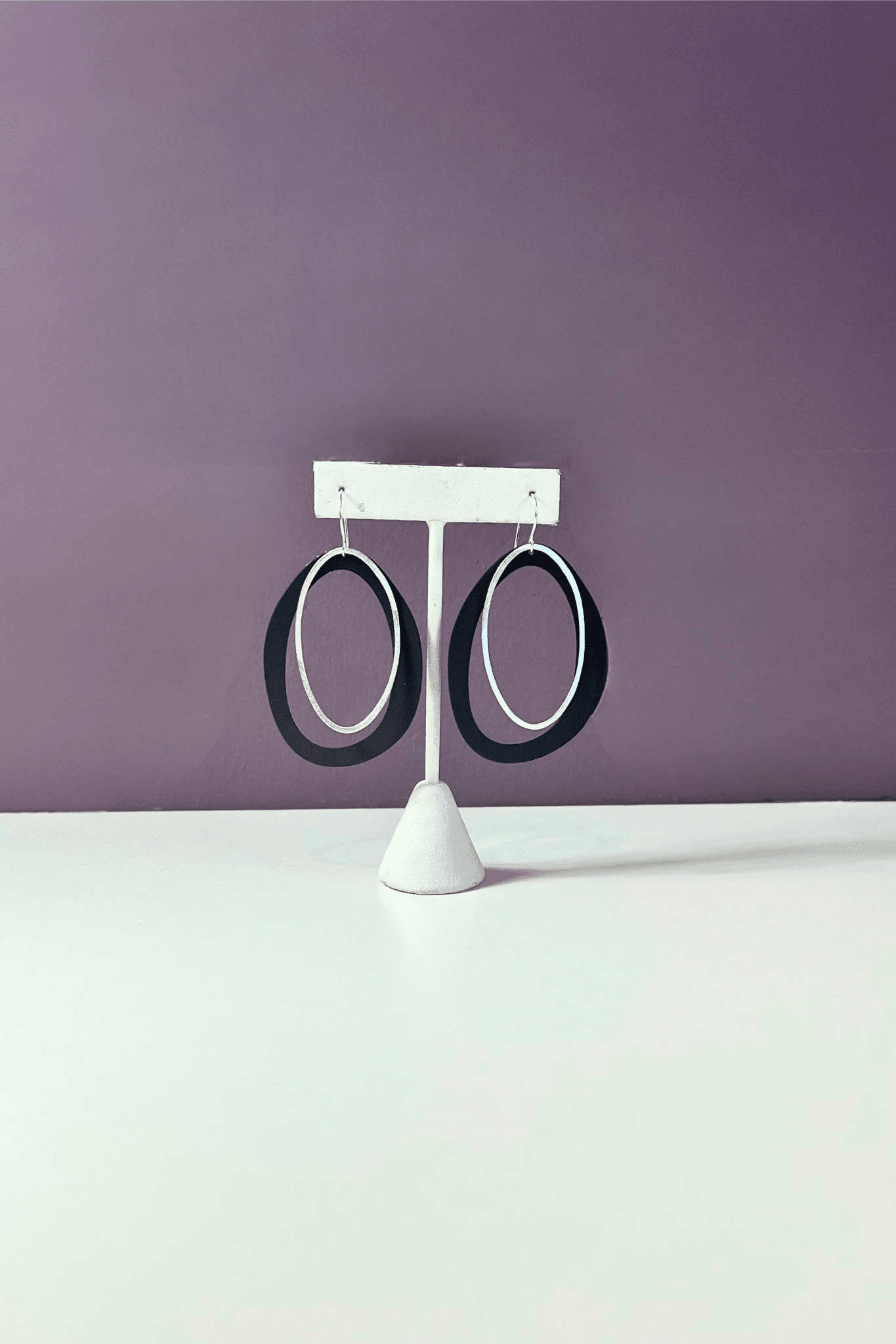 Axelle Silver Loop Earrings