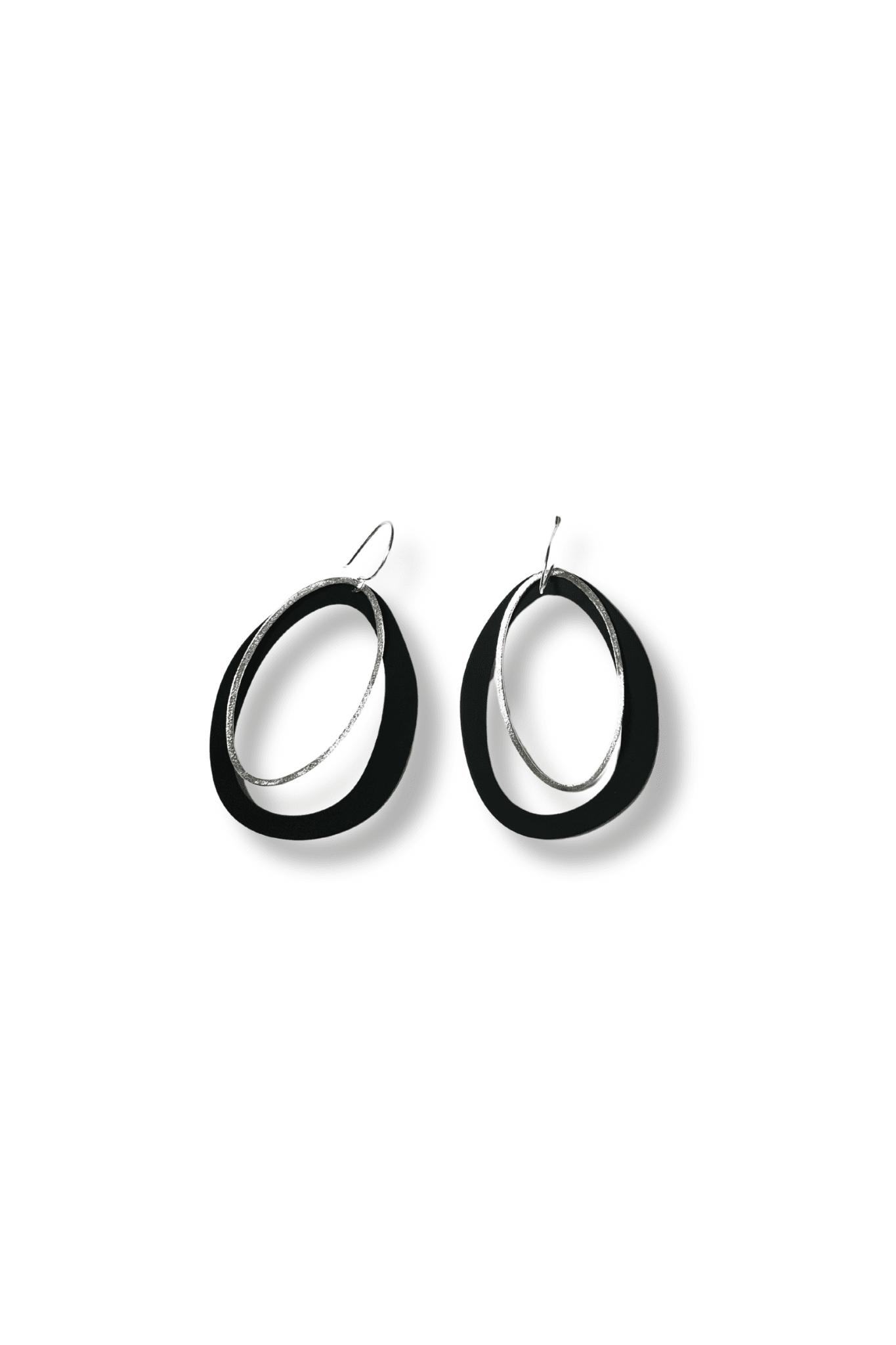 Axelle Silver Loop Earrings