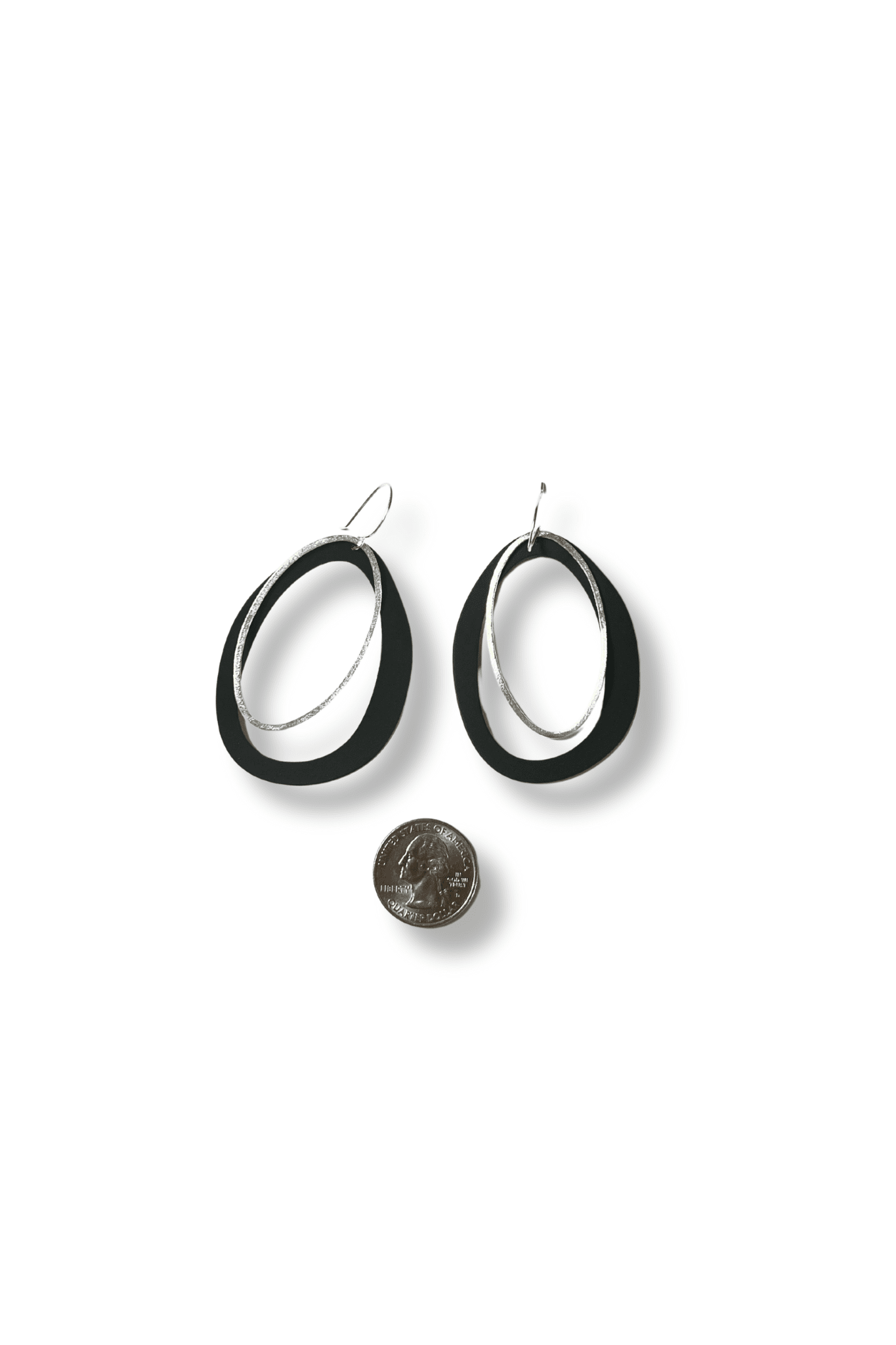 Axelle Silver Loop Earrings