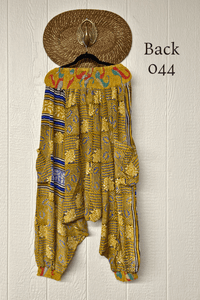 Crepe Sari Be Still Harem Pant