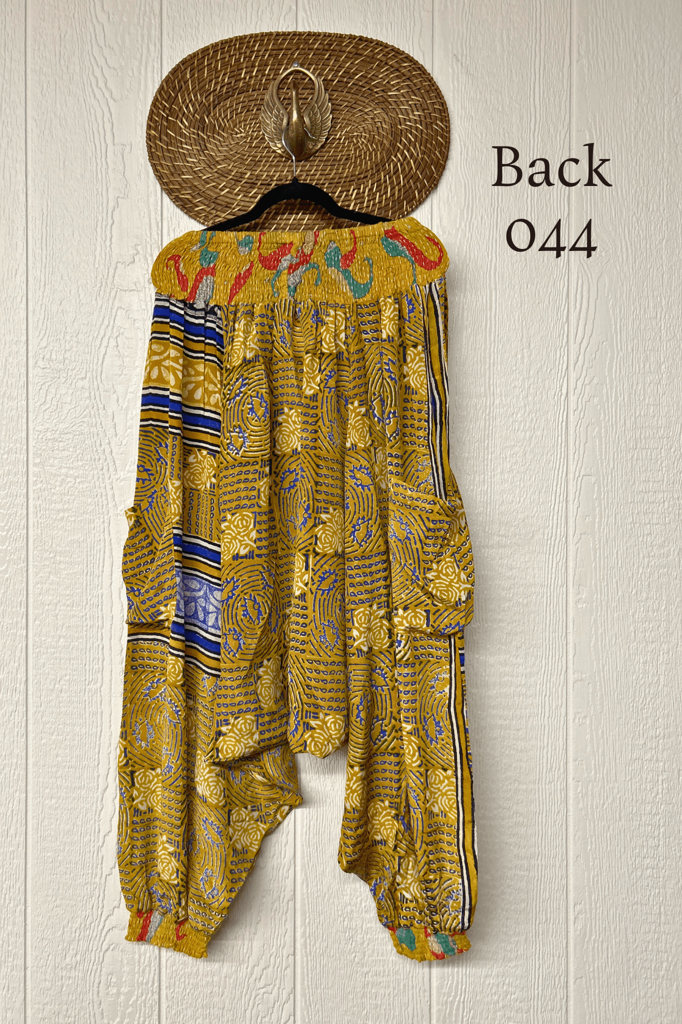 Crepe Sari Be Still Harem Pant