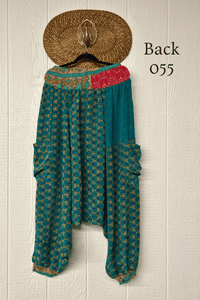 Crepe Sari Be Still Harem Pant