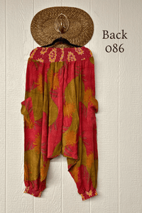 Crepe Sari Be Still Harem Pant