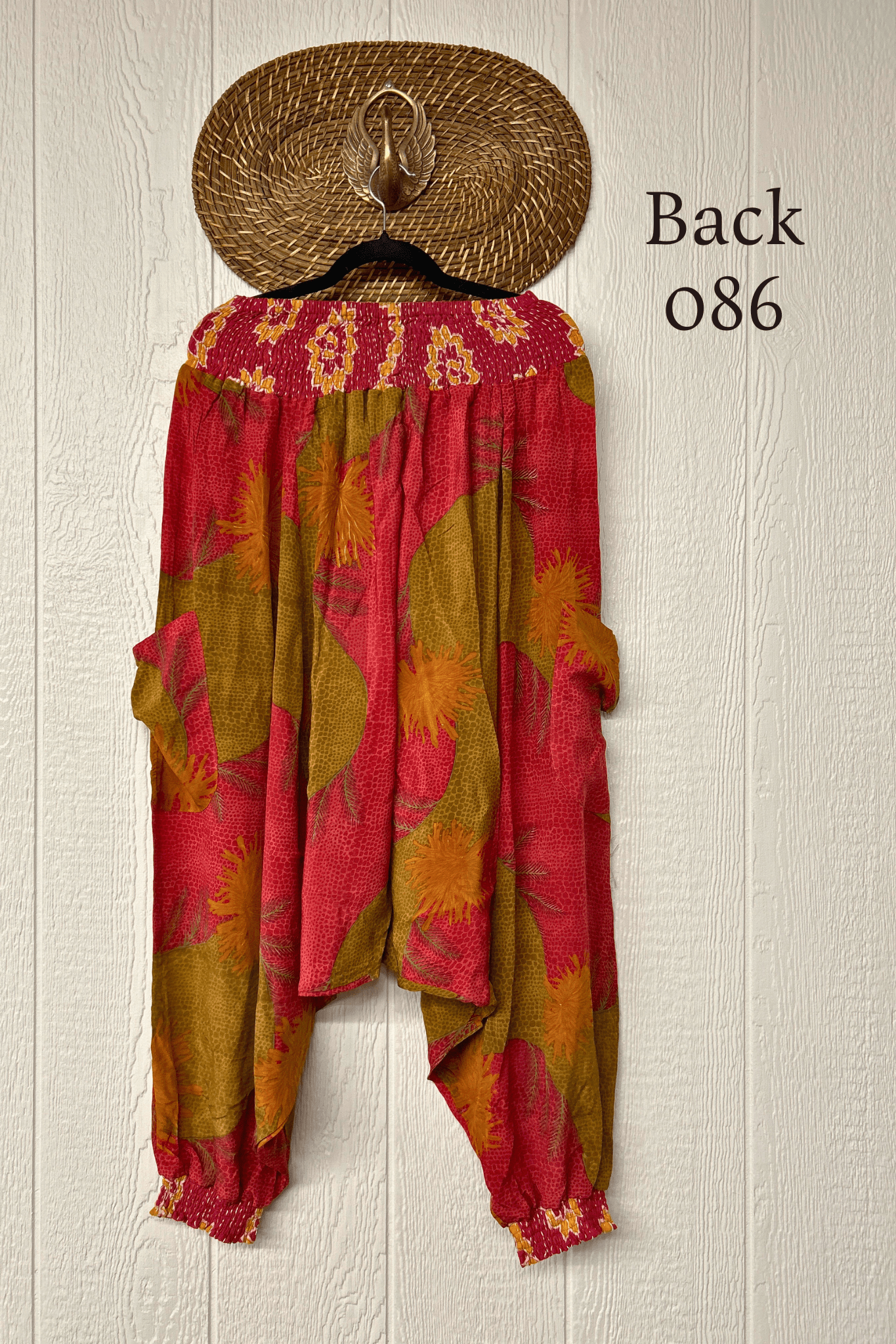 Crepe Sari Be Still Harem Pant