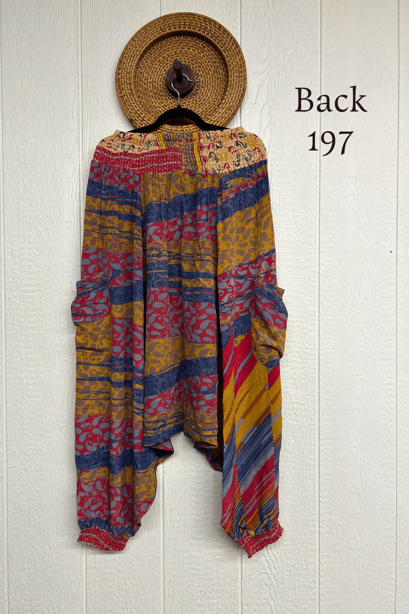Crepe Sari Be Still Harem Pant