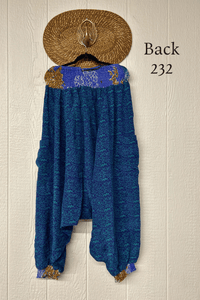 Crepe Sari Be Still Harem Pant