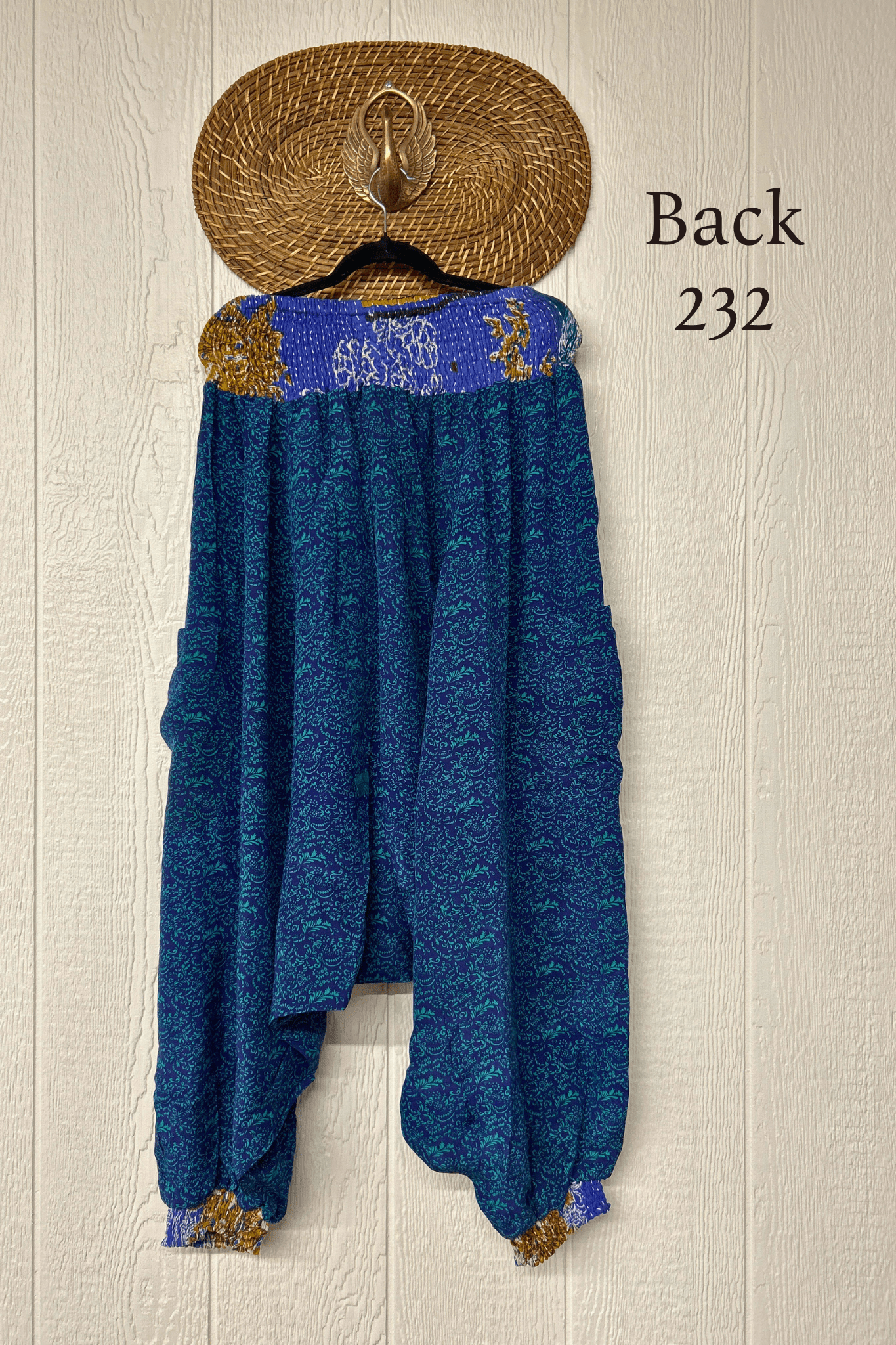 Crepe Sari Be Still Harem Pant