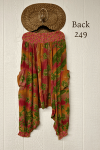 Crepe Sari Be Still Harem Pant