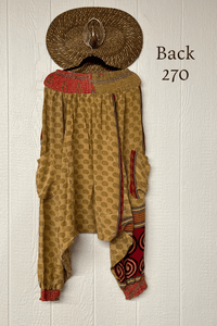 Crepe Sari Be Still Harem Pant