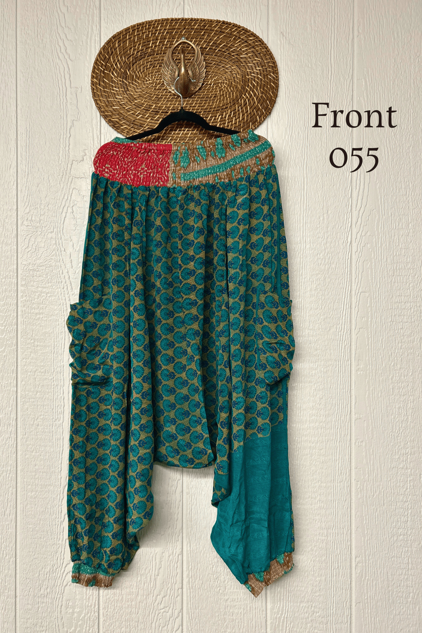 Crepe Sari Be Still Harem Pant