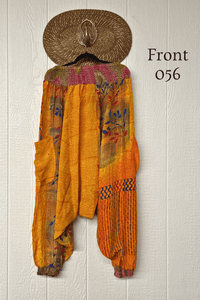 Crepe Sari Be Still Harem Pant