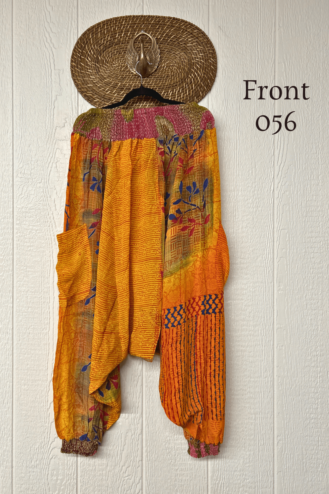 Crepe Sari Be Still Harem Pant