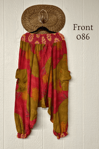 Crepe Sari Be Still Harem Pant