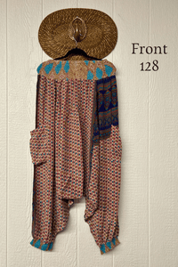 Crepe Sari Be Still Harem Pant