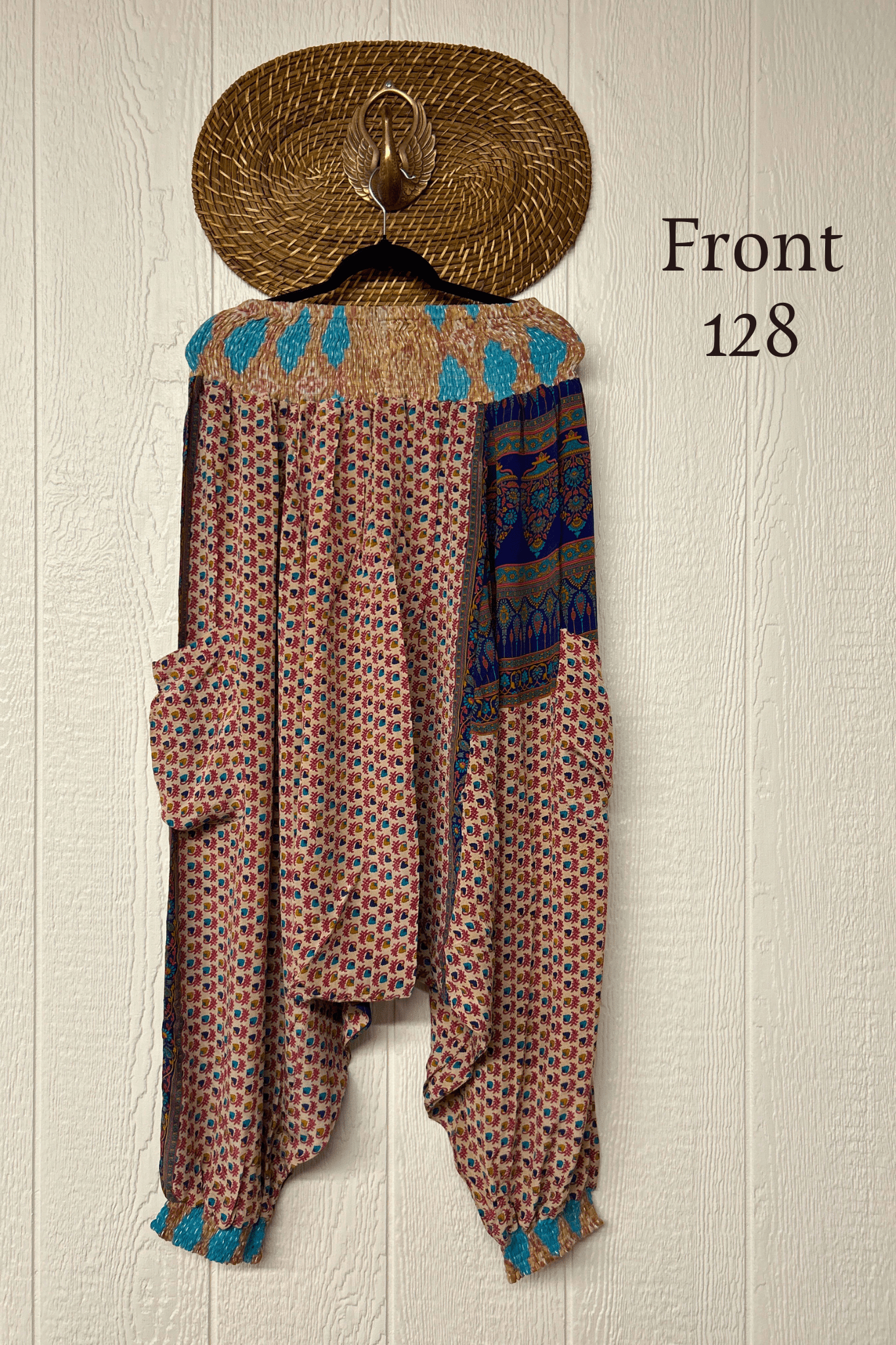 Crepe Sari Be Still Harem Pant