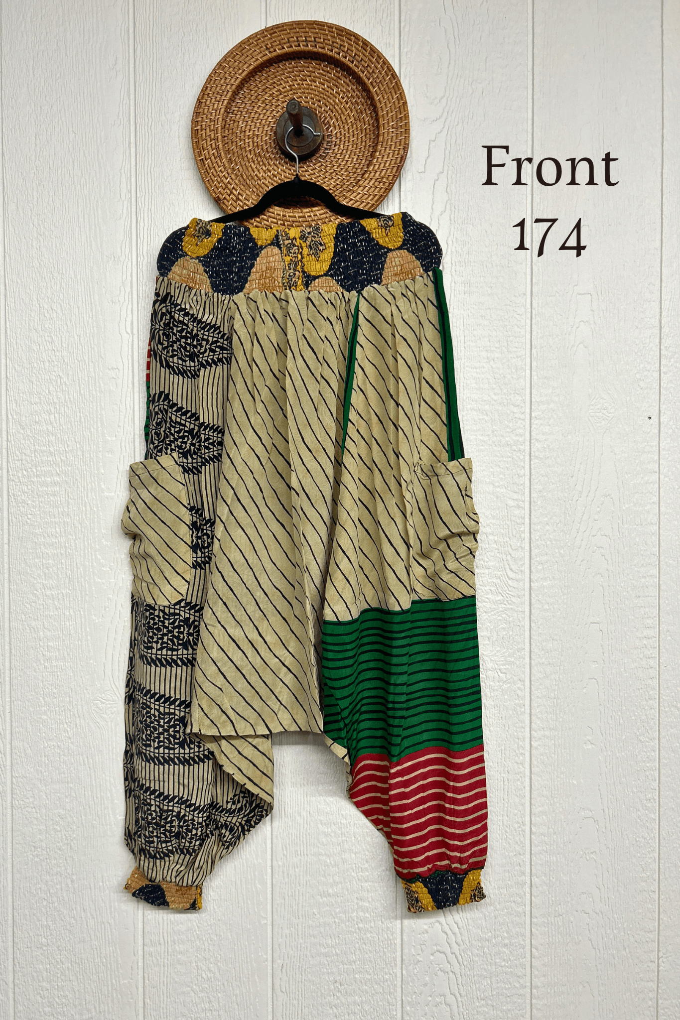 Crepe Sari Be Still Harem Pant