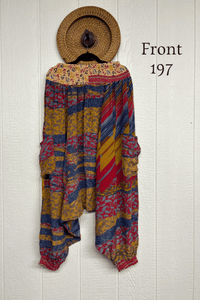 Crepe Sari Be Still Harem Pant