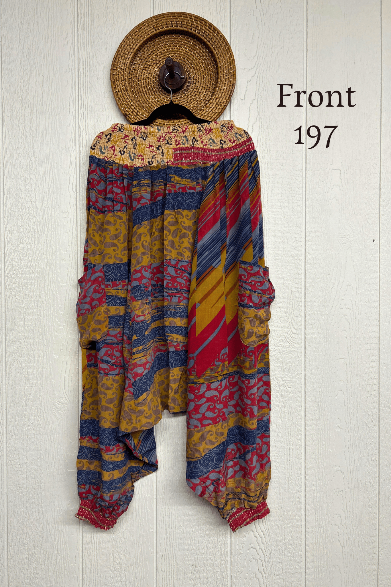 Crepe Sari Be Still Harem Pant