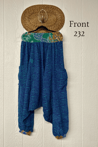 Crepe Sari Be Still Harem Pant