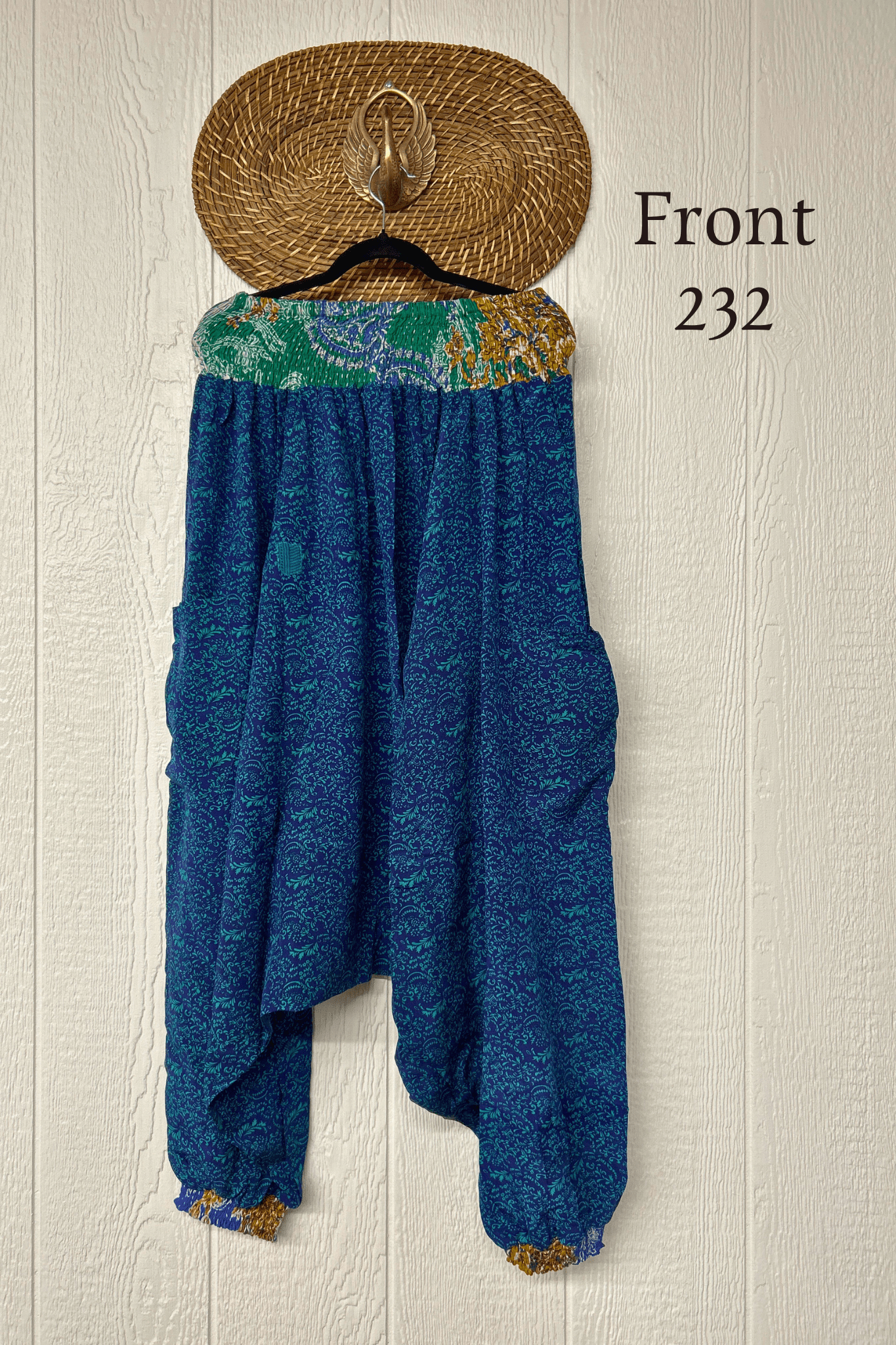 Crepe Sari Be Still Harem Pant