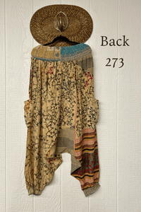 Crepe Sari Be Still Harem Pant