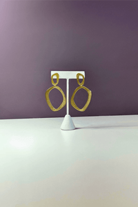 Chrysos Gold Loop Earrings