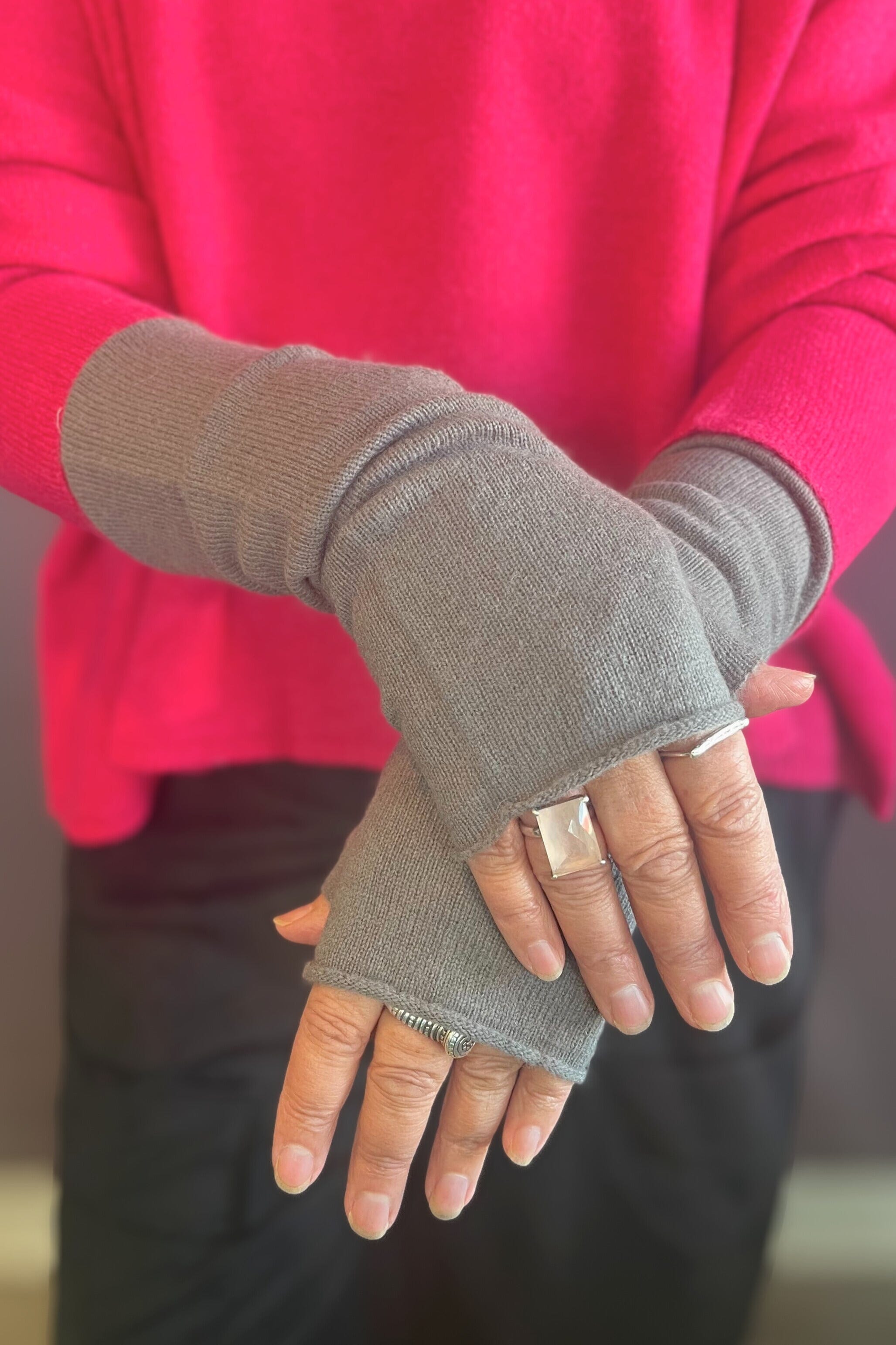 Fingerless Cuff Gloves