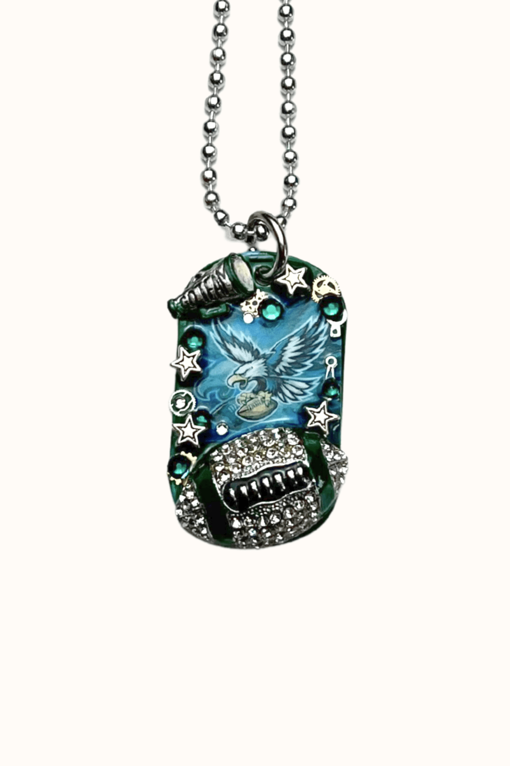 2. Eagles Dog Tag Necklace