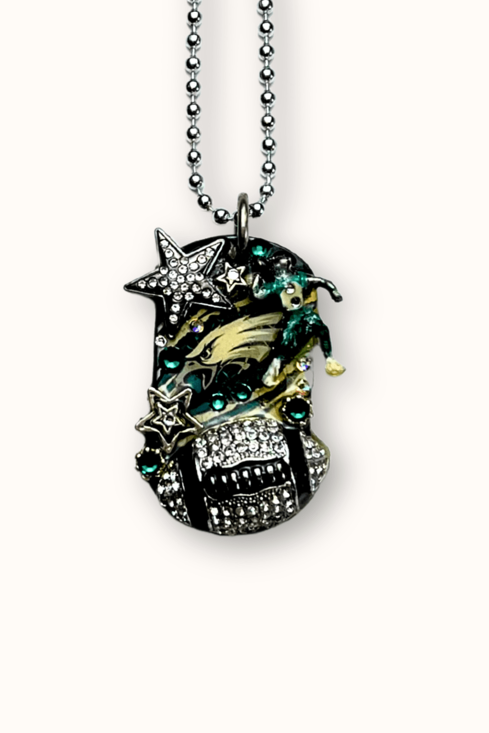 4. Eagles Dog Tag Necklace