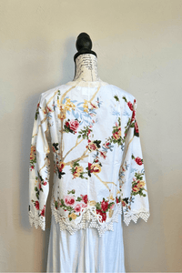 Flower Print Jacket