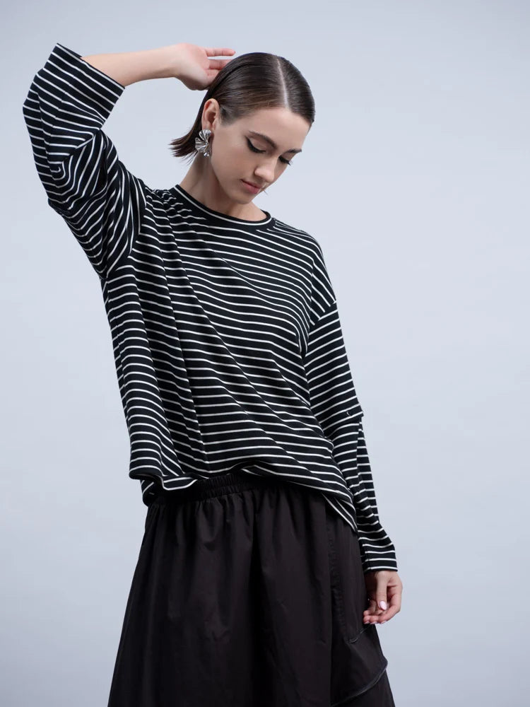 H2004   Stripe Top