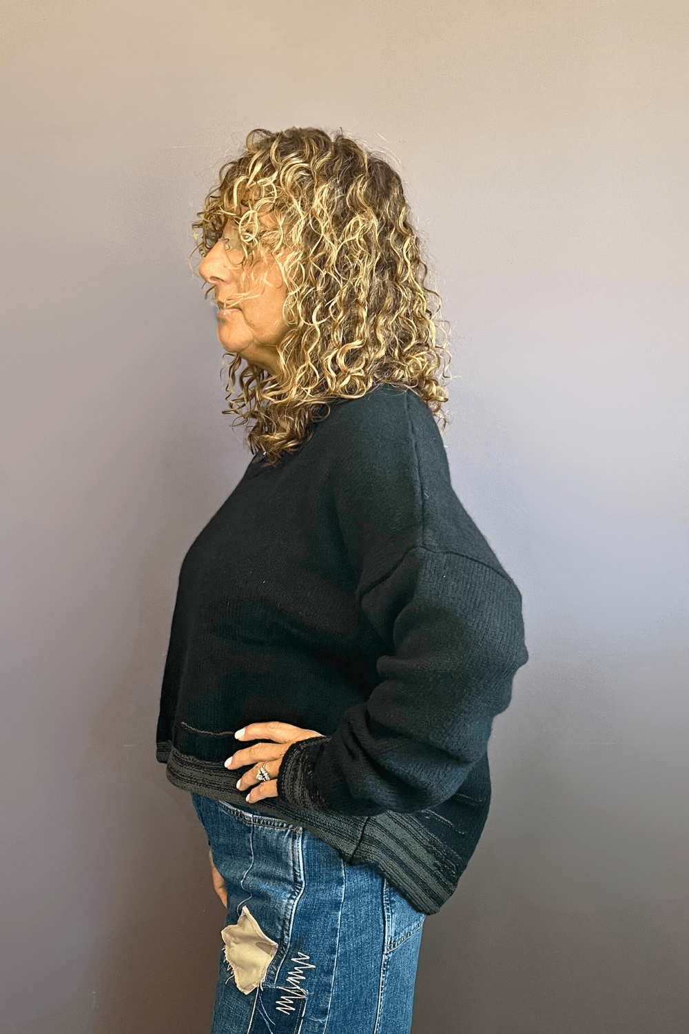 Hunter Boxy Pullover Sweater