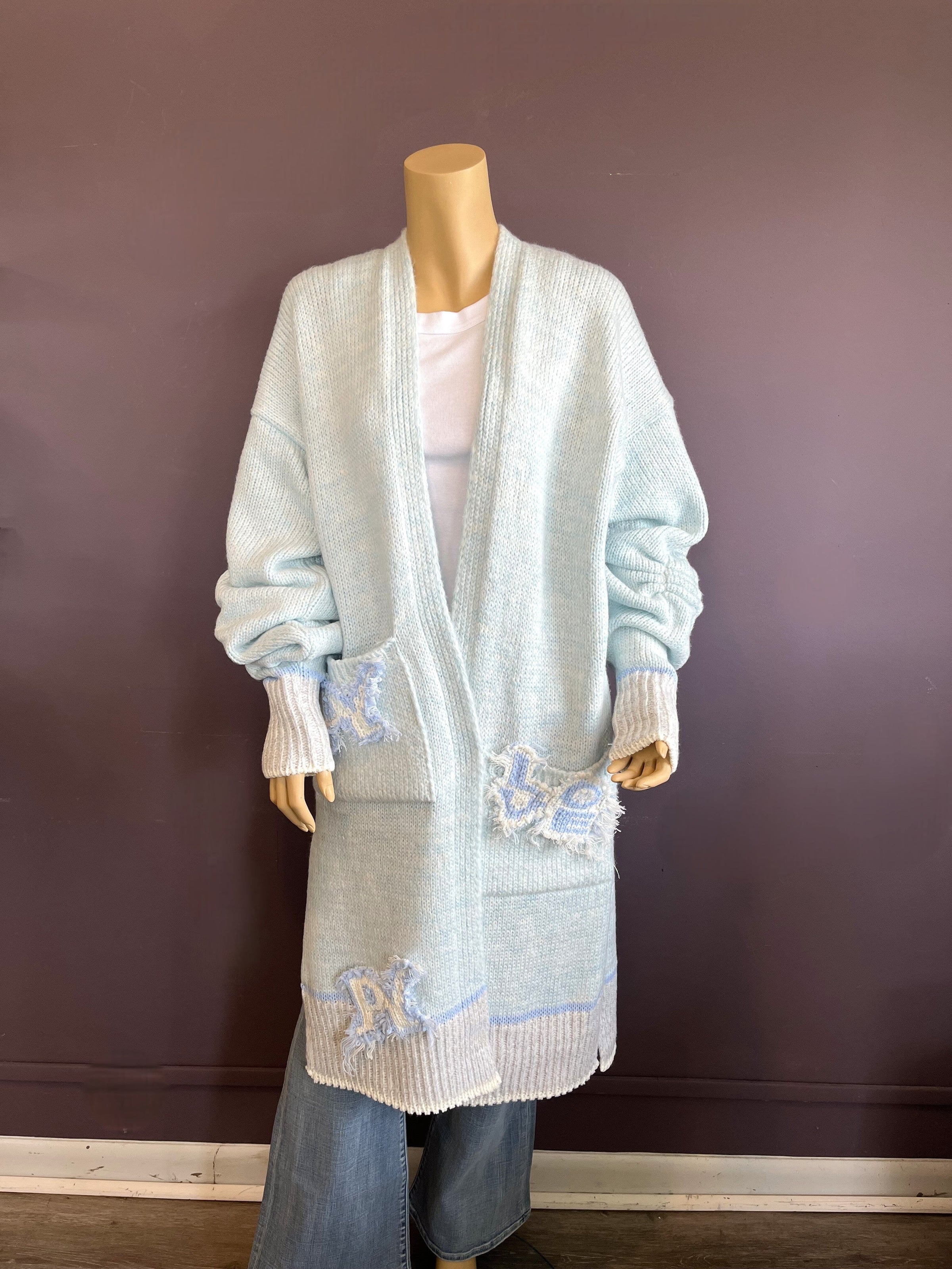 Blue Las Palmas Cardigan