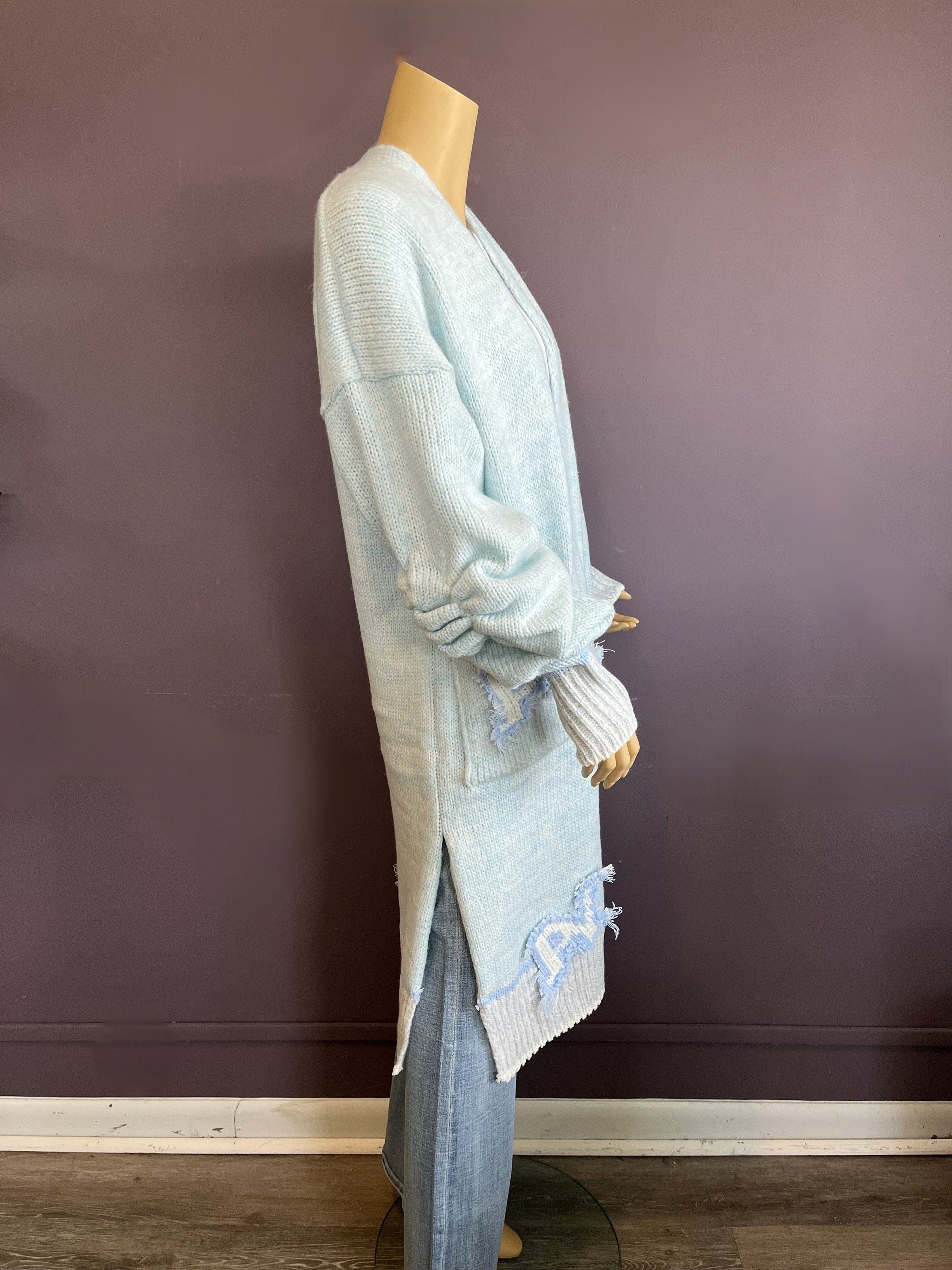 Blue Las Palmas Cardigan