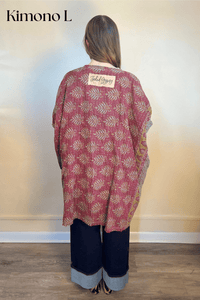 Kantha Sunrise Kimono