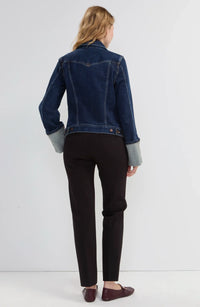 Tall Cuffed Selvedge Trucker Jacket