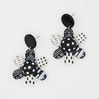 Garden Of Color Flower Earring