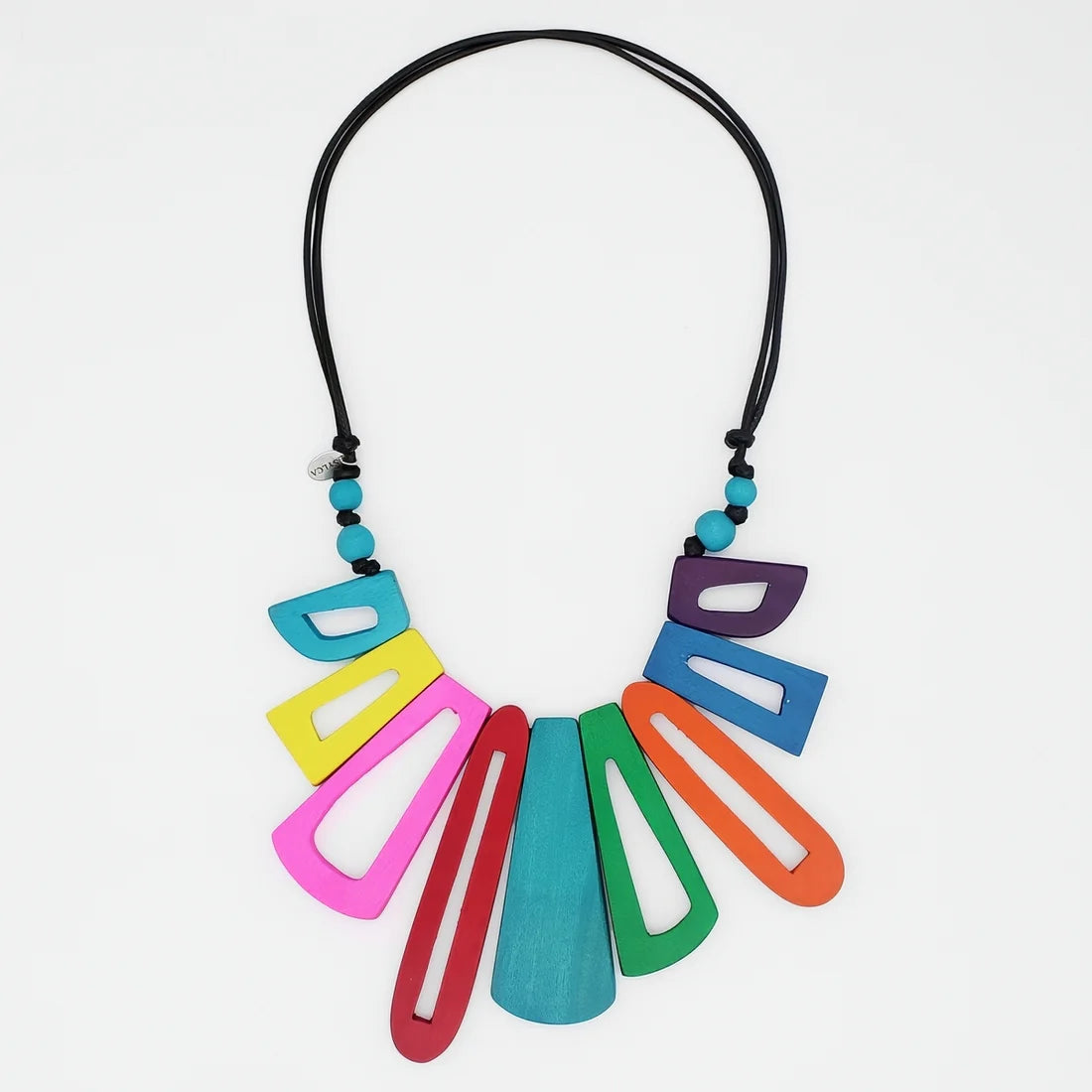 Multi Hues Boho Bloom Necklace
