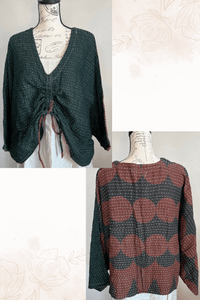 Pareo Kantha Butterfly Top