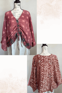 Pareo Kantha Butterfly Top