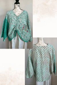 Pareo Kantha Butterfly Top