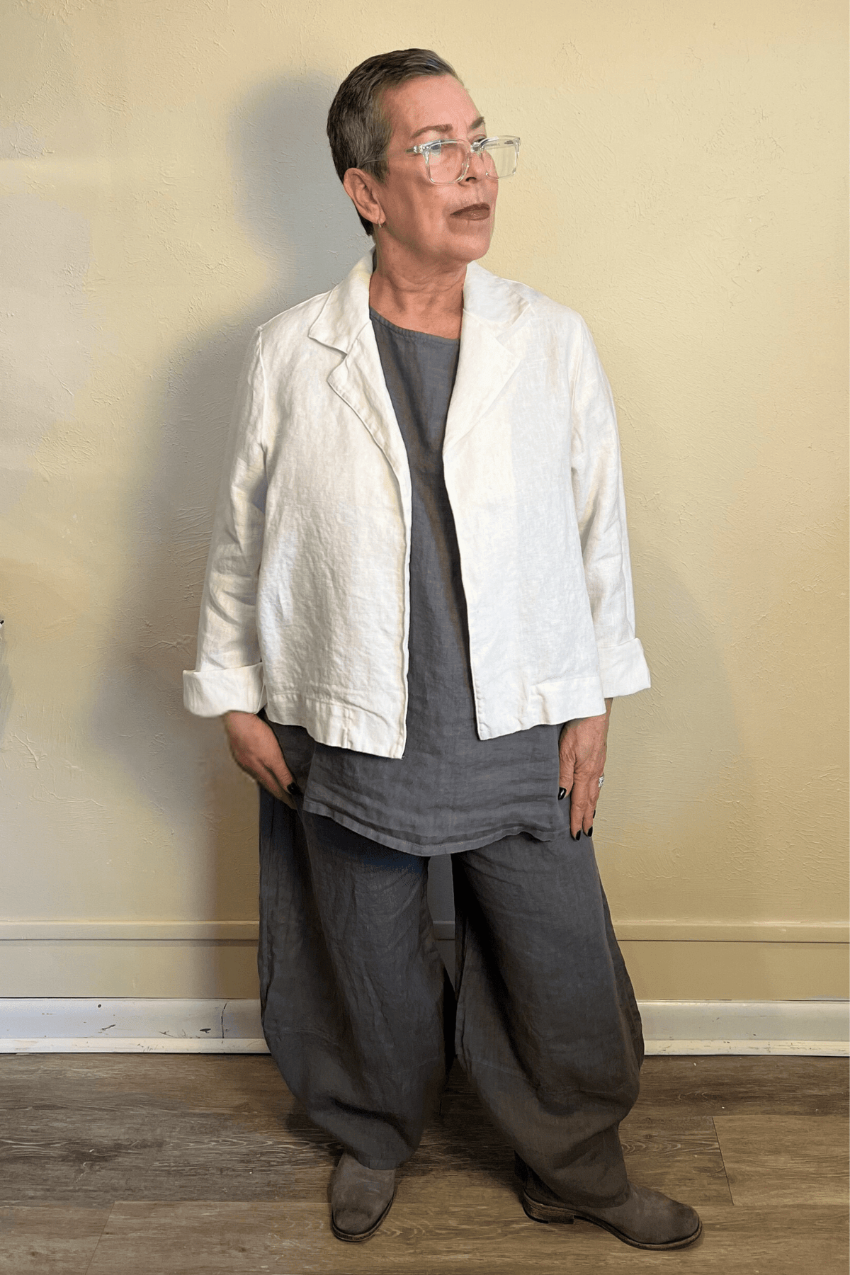 Linen Lewis Jacket