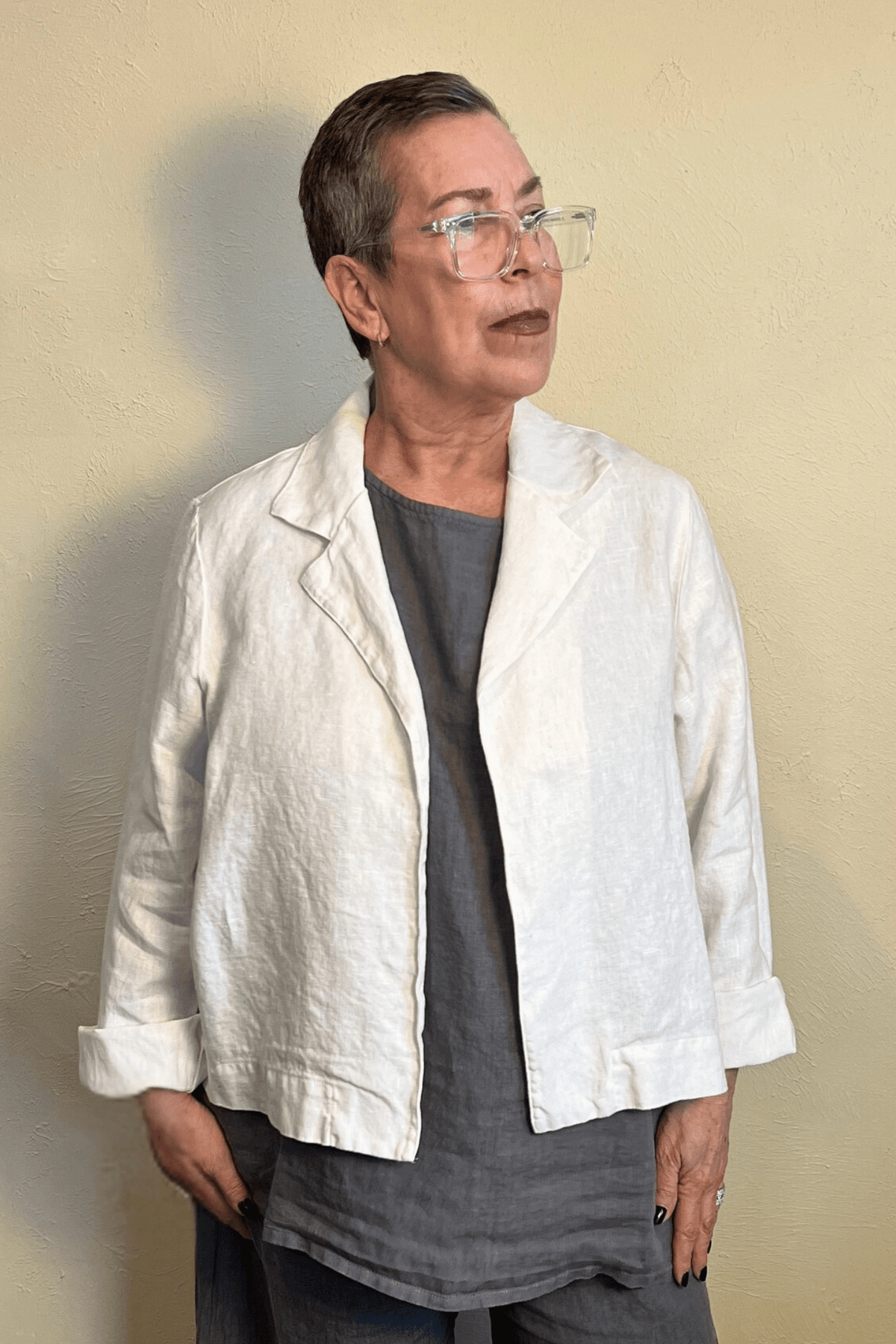 Linen Lewis Jacket