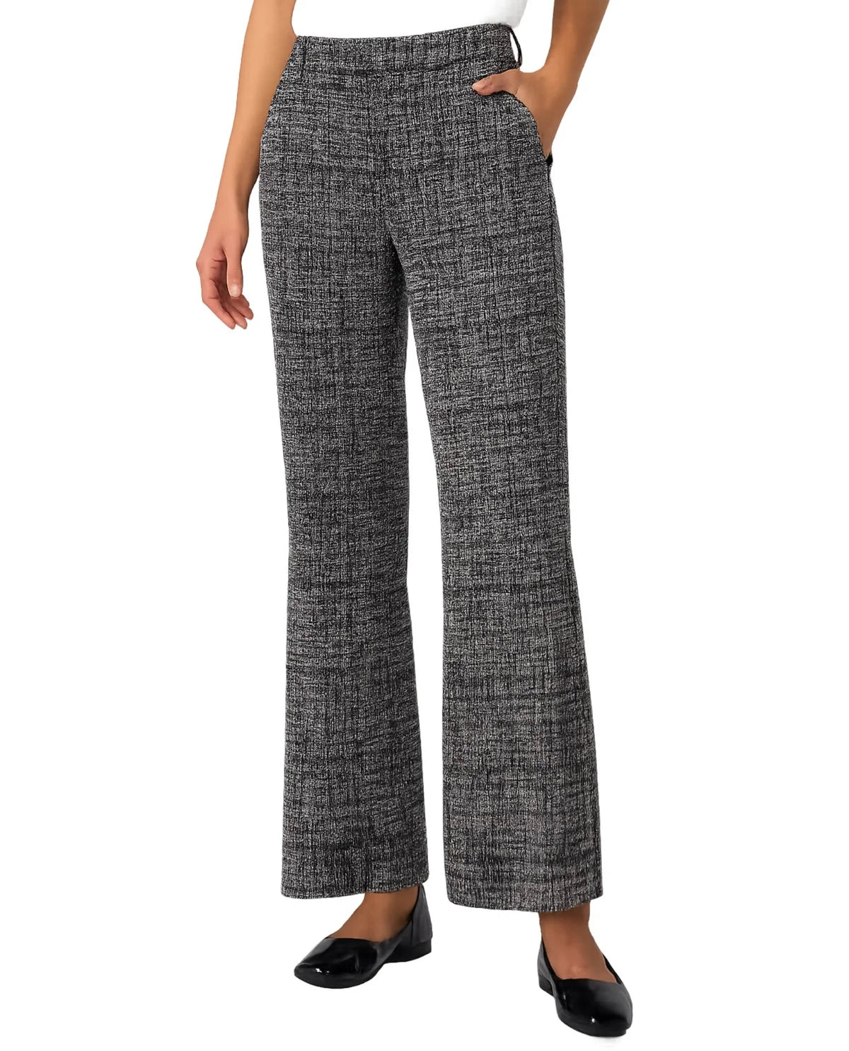 Mid-Rise Flare Trouser