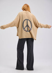 Lofty Peace Cardi (Honey)